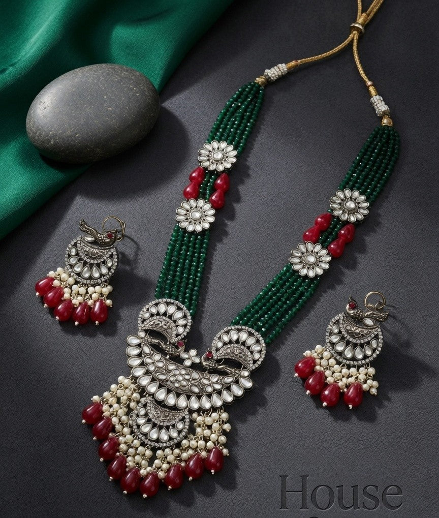 Gulnaar Heritage Long Necklace Set