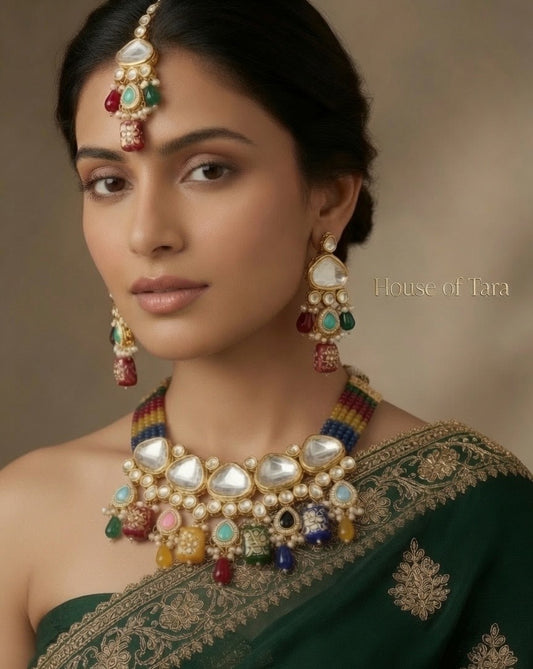 Rangrez Kundan Choker Set