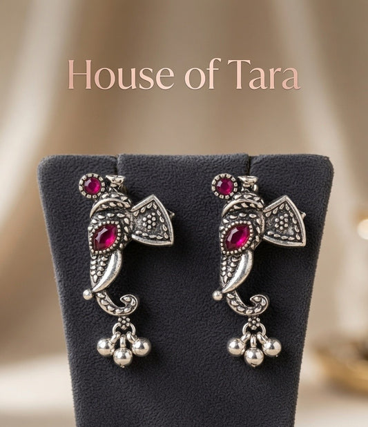 Mrinalini Oxidised Necklace Set