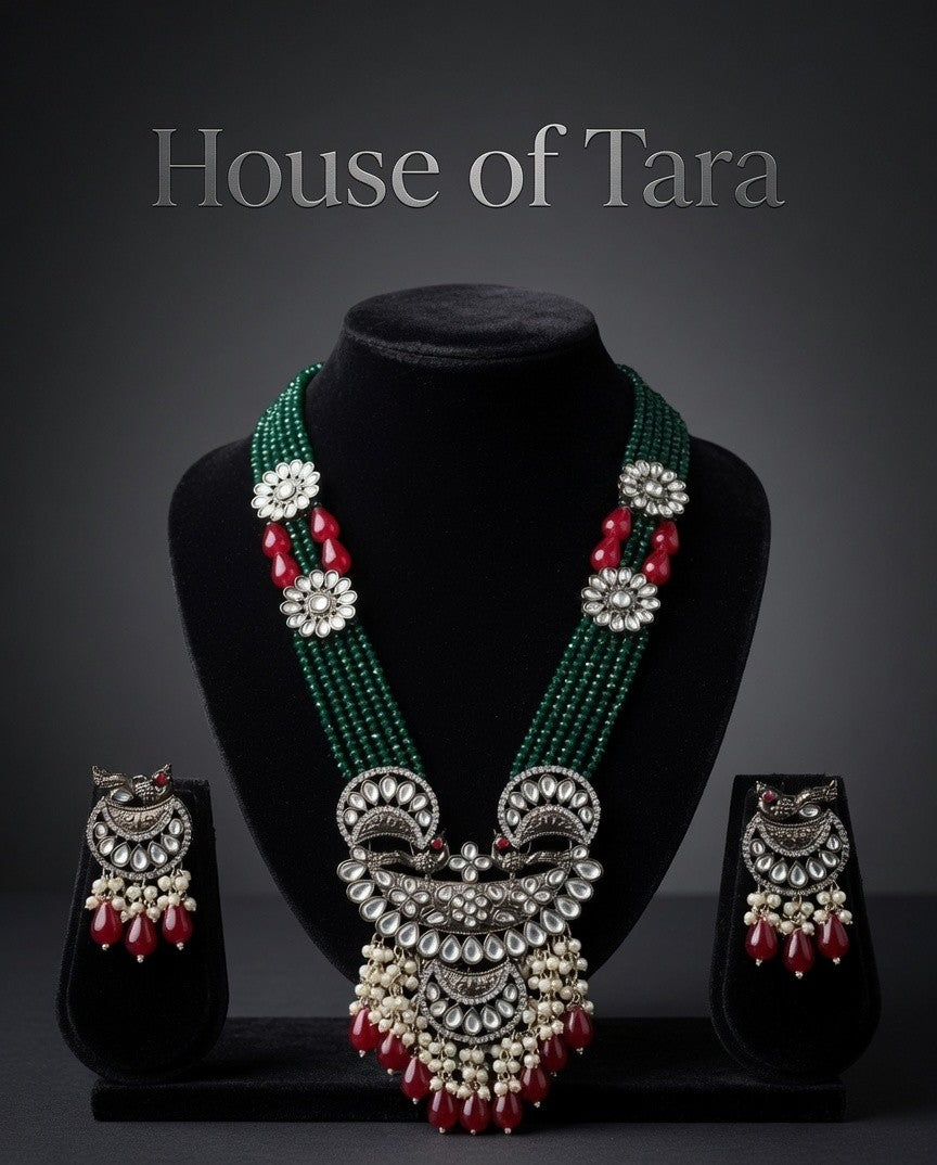 Gulnaar Heritage Long Necklace Set